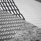 Catherine Lansfield Larsson Grey Geo Reversible Duvet Set