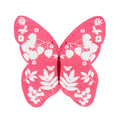 Catherine Lansfield Pink Butterfly 3D Shaped Cushion