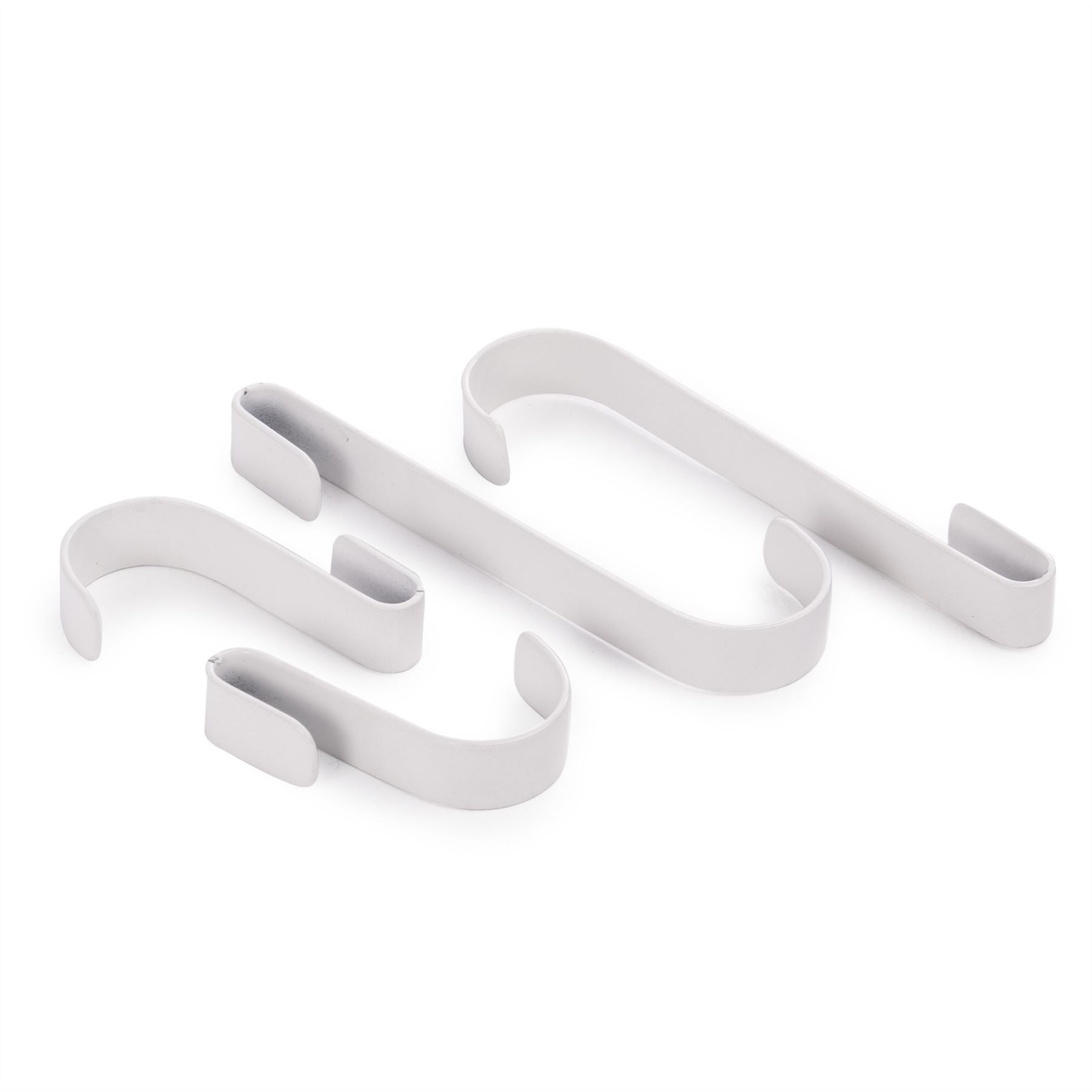 Round Metal Umbrella Stand in White | M&W