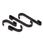 Round Metal Umbrella Stand in Black | M&W