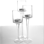 Tea Light Candle Holders - Set of 3 | M&W