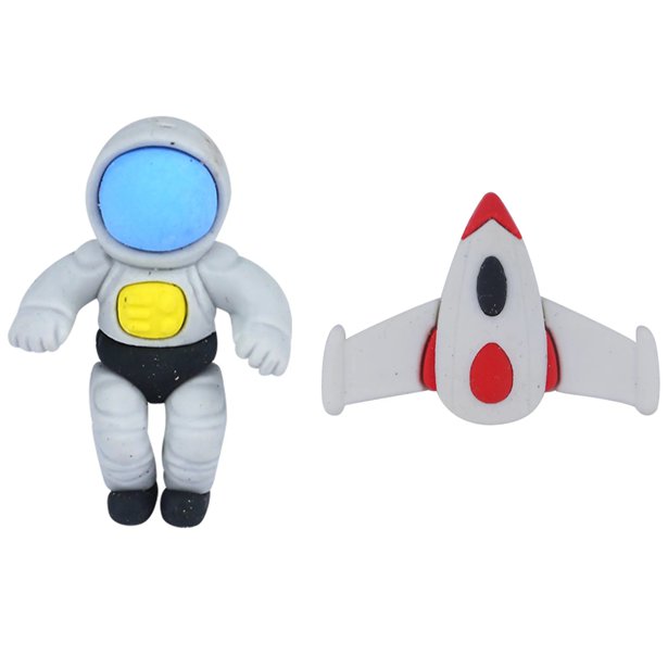 Space Assorted Erasers