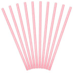 Light Pink Paper Straws (10pk)