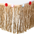 Natural Tissue Table Skirt - 3m