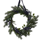 Foliage Wreath with Sloe Berries - 40cm