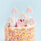 Rainbow Candles (5pk)