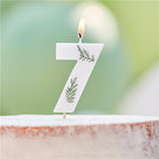 Number 7 Leaf Foliage Candle