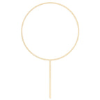Wooden Hoop Cake Topper - 24.5cm