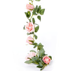 Pink Rose Garland - 1.75m