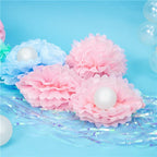 Light Pink Pom Pom Decoration - 25cm
