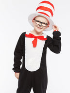 Dr Seuss Cat in the Hat Jumpsuit - Child and Teen Costume
