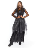Black Corpse Bride - Adult Costume