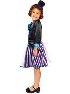 Dark Mad Hatter Girl - Child and Teen Costume