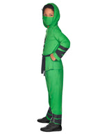 Green Ninja Warrior - Child and Teen Costume