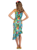Blue Hawaiian Dress - Adult Costume