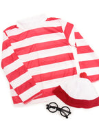 Red White Striped Top - Child and Teen Costume