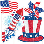USA Photo Booth Props (Flying Colours) (21pk)