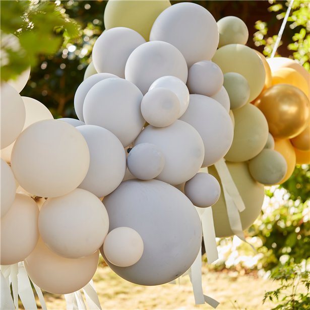 Let's Go Wild Balloon Arch - 75 Balloons
