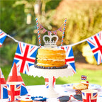 Union Jack Cake Bunting - 22cm x 19xm
