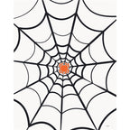 Pin the Spider on the Web Party Game