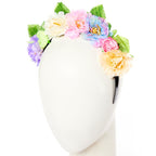 Pastel Flower Garland Headband
