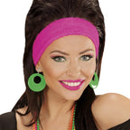 Neon Green 80's Earrings