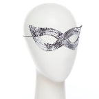 Silver Sequin Mask