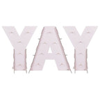YAY Pink Ombre Donut Wall Stand - 23cm x 40cm