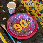 90's Paper Plates - 23cm (10pk)