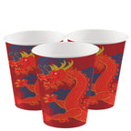 Chinese New Year Paper Cups - 250ml (8pk)