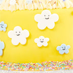 Happy Clouds Sugar Cake Toppers (6pk)