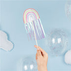 Rainbow Party Wands (5pk)