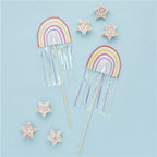Rainbow Party Wands (5pk)