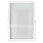 White Metal Customisable Photo Frame Sign