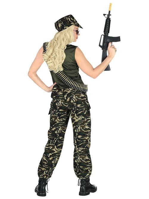 Army Girl - Adult Costume