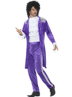 80s Purple Musician - Adult Costume