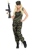 Army Girl - Adult Costume
