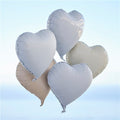 Customisable Heart Shaped Balloons (5pk)