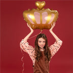 Gold Crown Balloon - 20" Foil