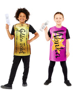 Roald Dahl Golden Ticket Wonka Bar - Child Costume