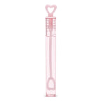 Pink Heart Tube Bubbles (48pk)
