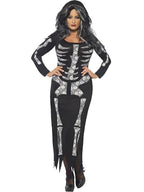 Skeleton Tube Dress - Adult Costume