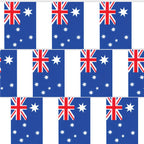 Australian Flag Plastic Bunting - 4m
