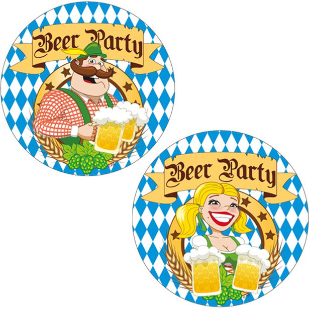 Oktoberfest Beer Mats (10pk)