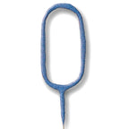Blue Number 0 Sparkler Candle - 7"