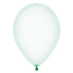 Pastel Green Crystal Balloons - 12" Latex (50pk)