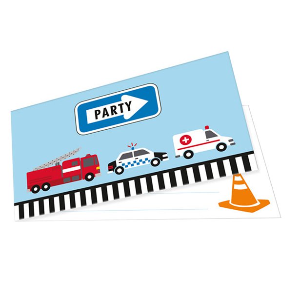 On the Road Invitations (8pk)