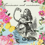 Alice in Wonderland Napkins - 25cm (20pk)