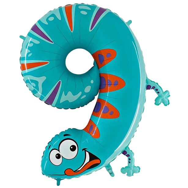 Animal Foil Number Balloons - 40"