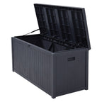 Grey Outdoor 430L PP Garden Storage Box